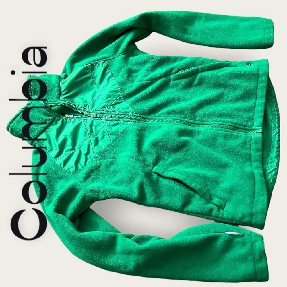 Columbia Size Girls Large 14/16 Full Zip Fleece
